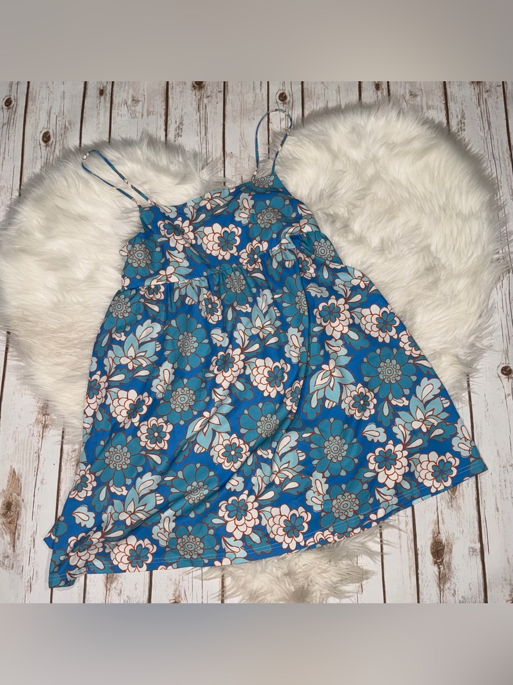 Smith & Quinn Blue Floral Resort Ready Dress